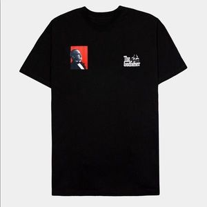 NWT SHOE PALACE X THE GODFATHER BLACK LOGO T-SHIRT SZ M (UNISEX)